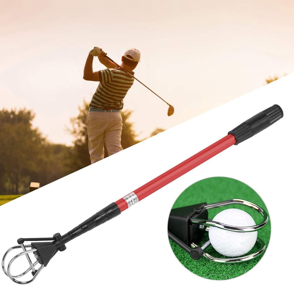 Golf Ball Picker, Aluminium Alloy Golf Ball Retriever, Lightweight Golf Ball Retriever Telescopic, Ball Retriever Tool Golf, Golf Ball Picker Retriever Tool Accessory