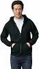 Gildan Sudadera con Capucha de Vellón con Cremallera para Unisex Adulto, Estilo G18600, Paquete Múltiple, Certificado OEKO-TEX STANDARD 100, U.S. Cotton Trust Protocol 1