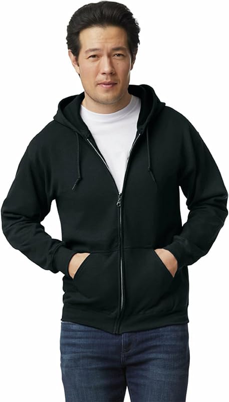 buzo Gildan unisex-adult Fleece Zip Hoodie, Style G18600, Multipack