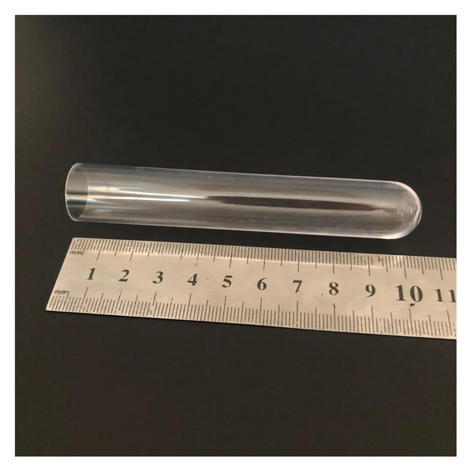 MENGKE 50 Pz/pacco 18x105mm Provetta Di Plastica Con Tappo In Sughero A Forma Di U Fondo Laboratorio Vuoto Tè Profumato Tubi Bomboniere