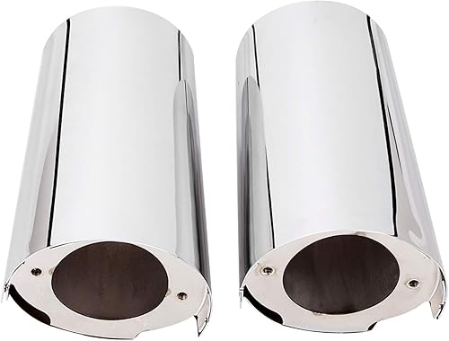 Miniatura 7 de YDLMT Cubiertas deslizantes para botas de horquilla negras brillantes para Harley Touring Electra Street Glide Ultra Limited y Tri Glide 2014 y