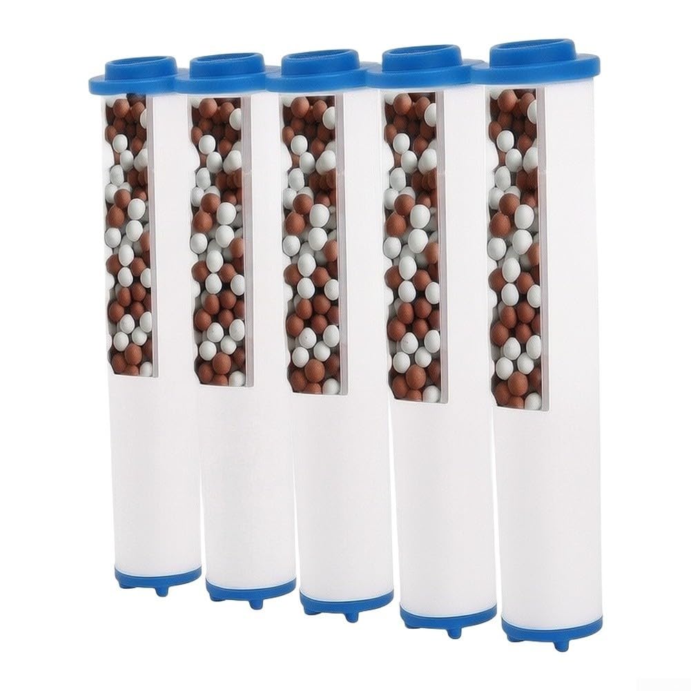 Recambios para filtro para ducha 5 Pack Instalación Sin Herramientas(5 Pieces)