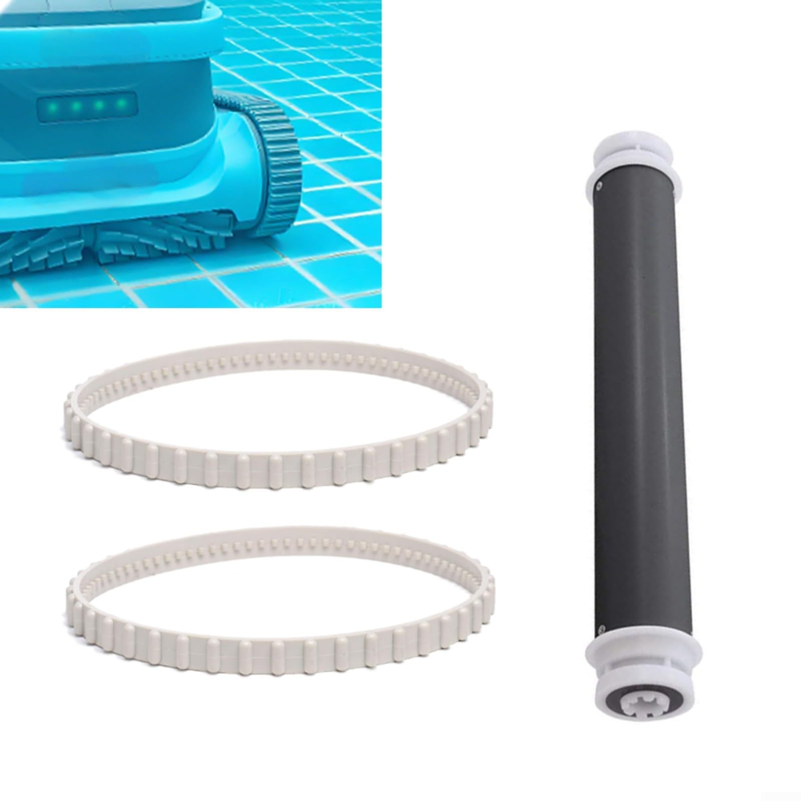 FACAIIO Confezione da 3 pezzi di ricambio per pulitore per piscina TigerShark, kit cuscinetti e cinghie RCX26003 con 2 RCX23002 per RC9956CC