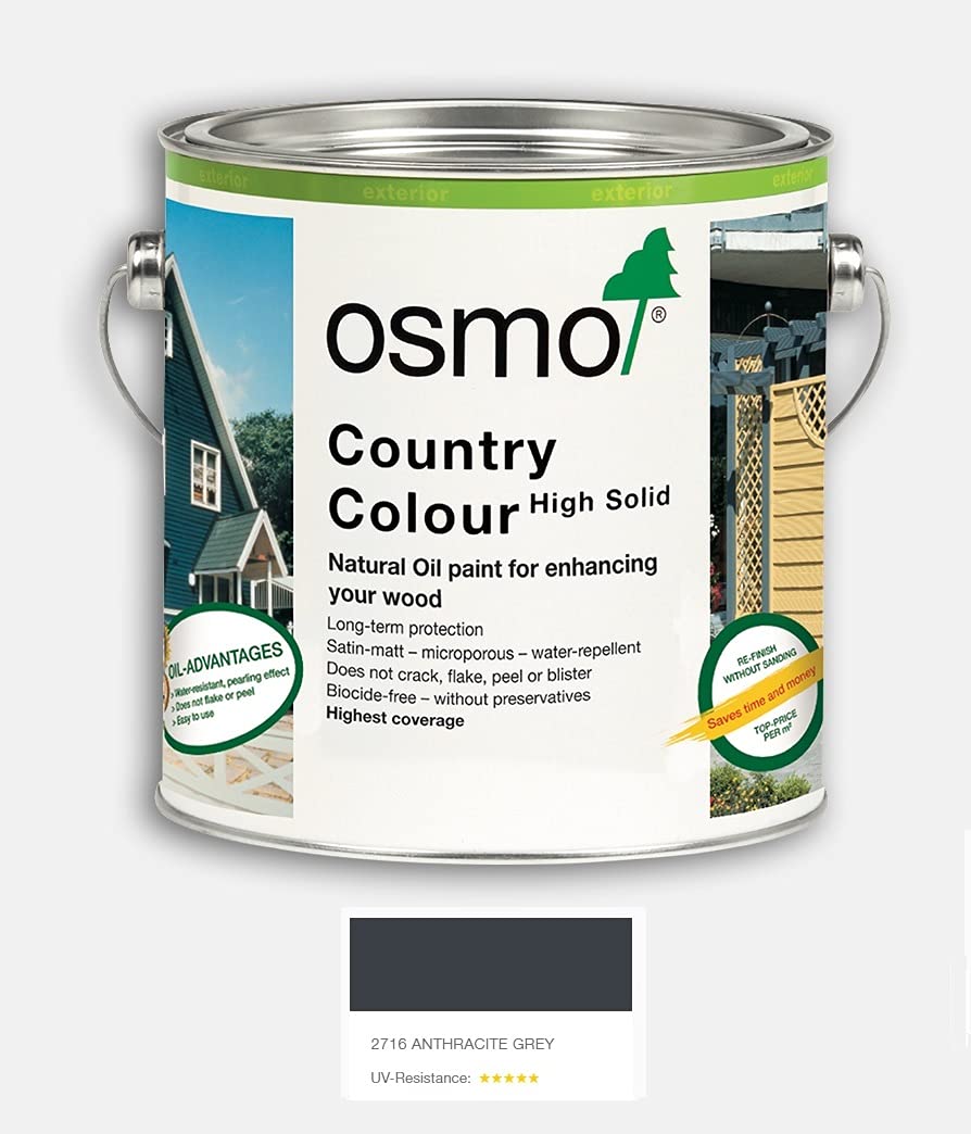 Osmo Country Colour 2.5L - Anthracite Grey - 2716