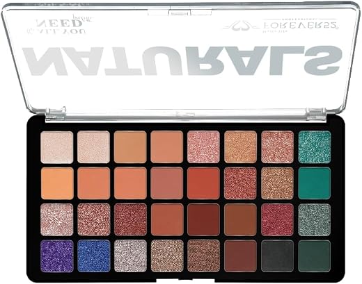Forever52 Daily Life Naturals The All You Need 32 Shades Eyeshadow Palette| Highly Pigmented and Blendable | Multicolor | ...