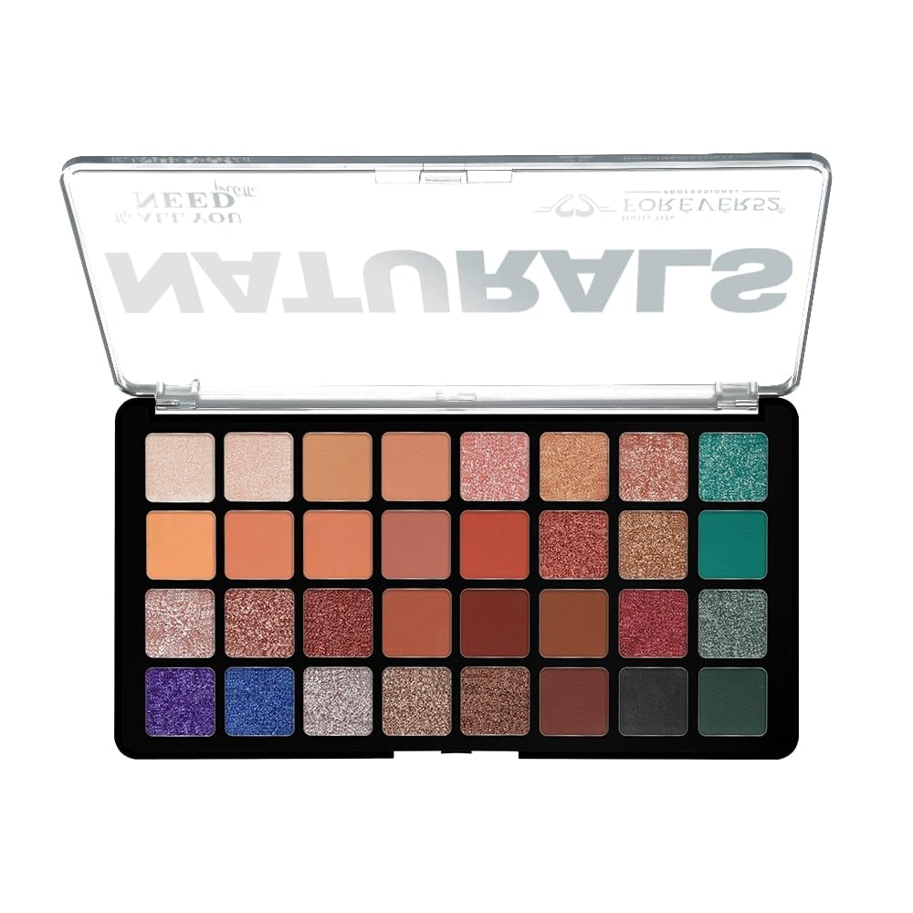 Forever52 Daily Life Naturals The All You Need 32 Shades Eyeshadow Palette| Highly Pigmented and Blendable | Multicolor | ...