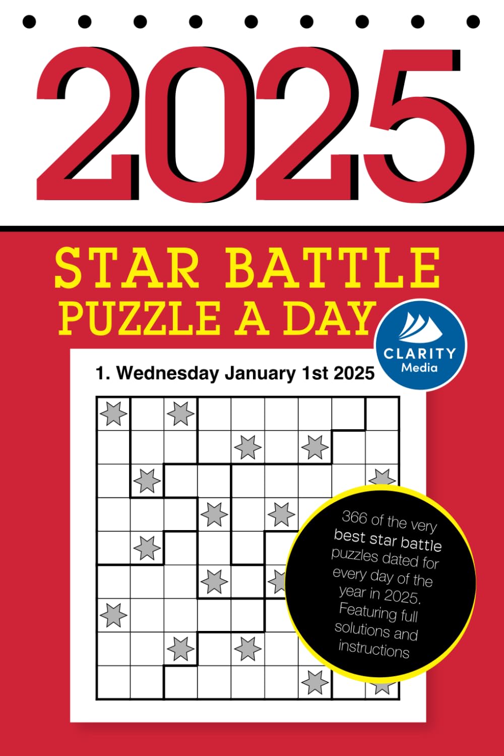 Star Battle Puzzle a Day 2025