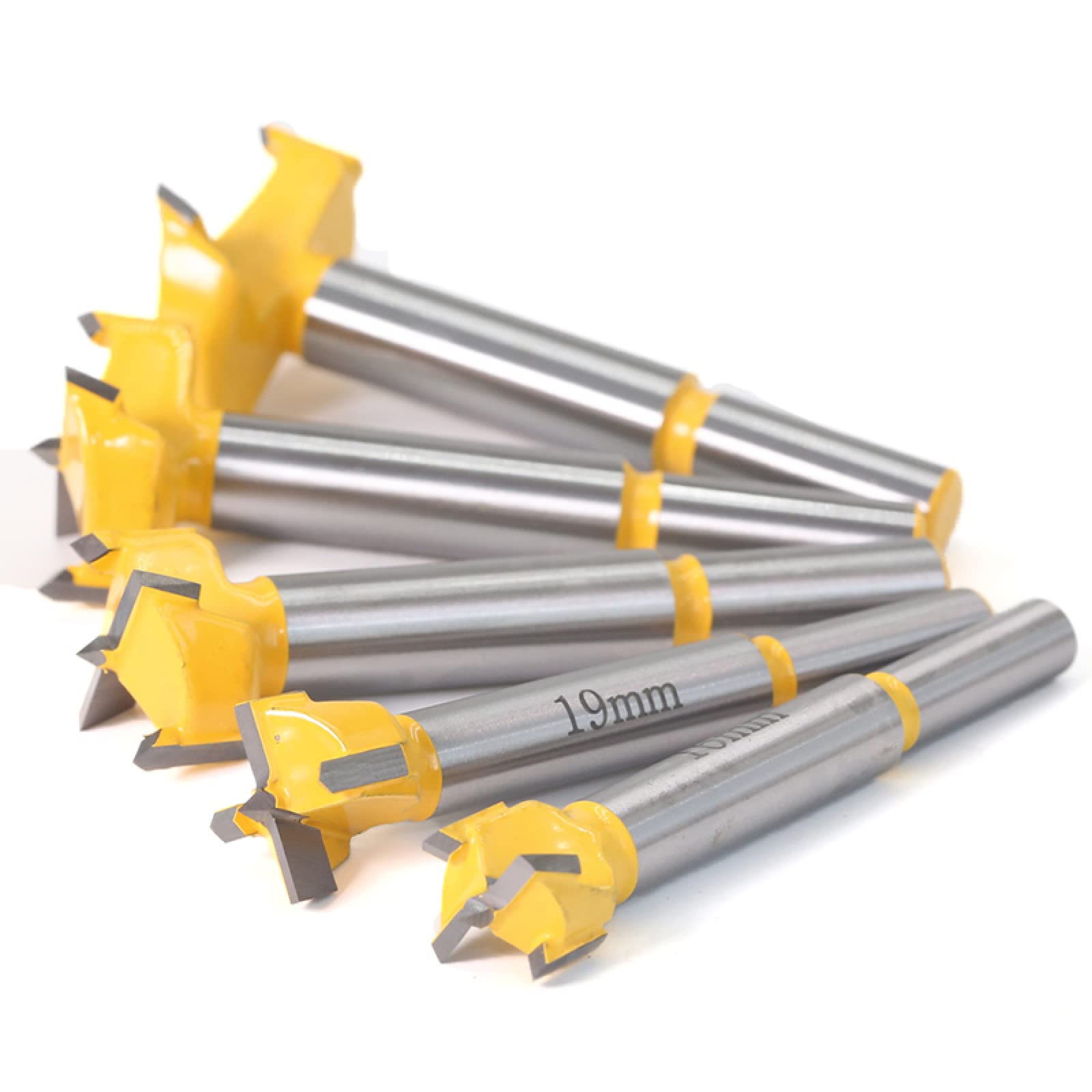 1 pz 15mm-100mm punte Lavorazione Del Legno strumenti di Legno Hole Saw Cutter Cerniera Noioso punte da trapano Gambo Rotondo Carburo di Tungsteno Cutter,60 mm