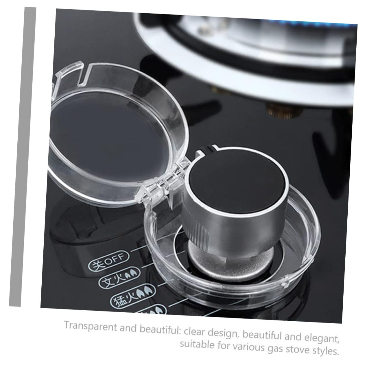 Toddmomy Beautiful Gas Stove Knob Covers Child Safety Guards Replace for Old Broken Knobs