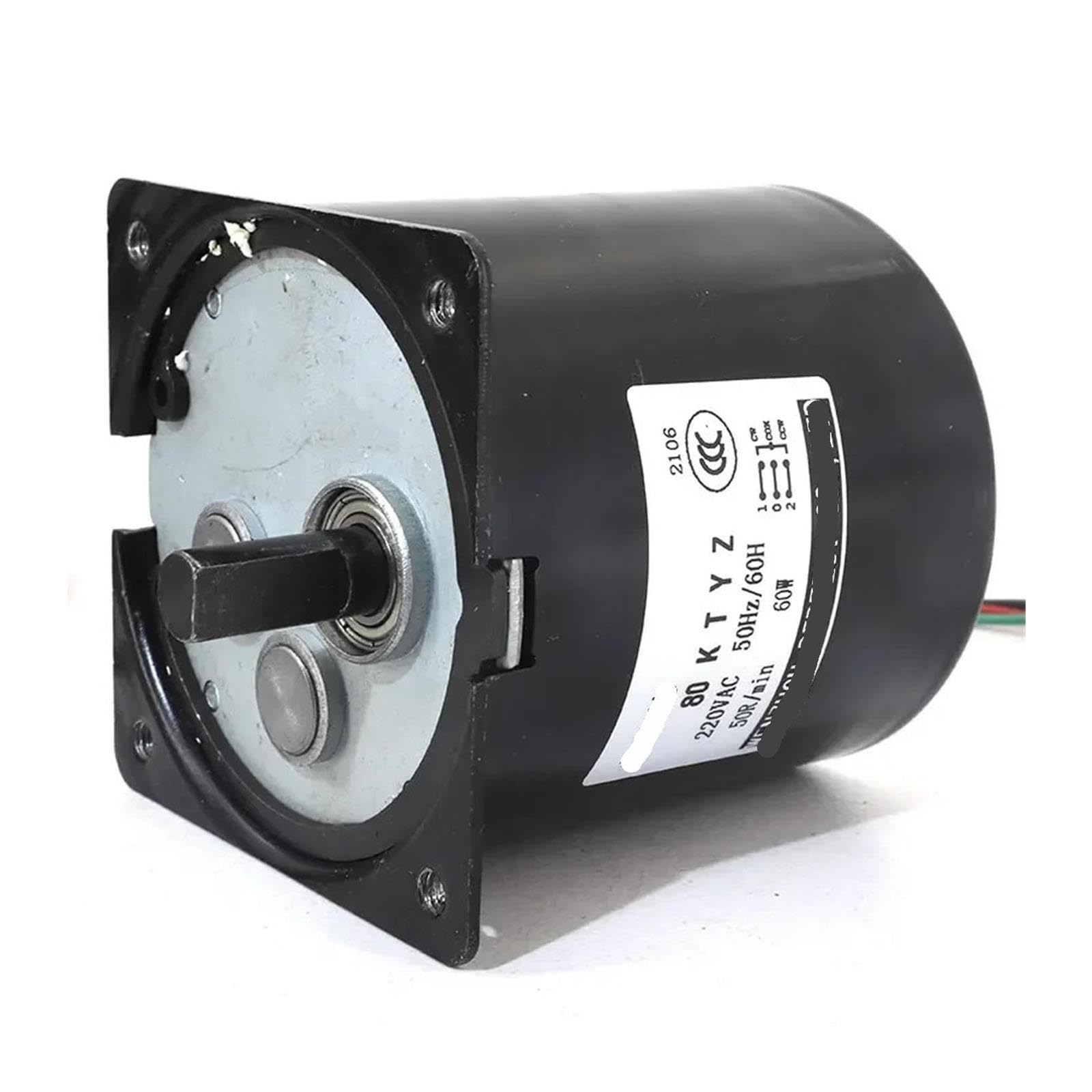 80KTYZ Wechselstrommotor 220 V 5 U/min – 50 Langsamgeschwindigkei