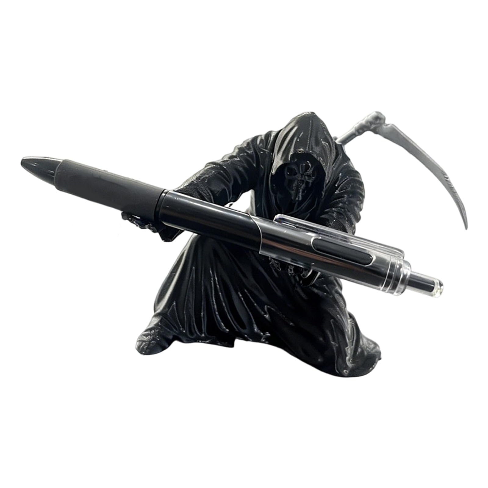 Aqvjd 3D Printed Angel Figurine Pen Stand Desktop Organiser Rack Eyeglasses Stand for Offices Desktop Organization Pen
