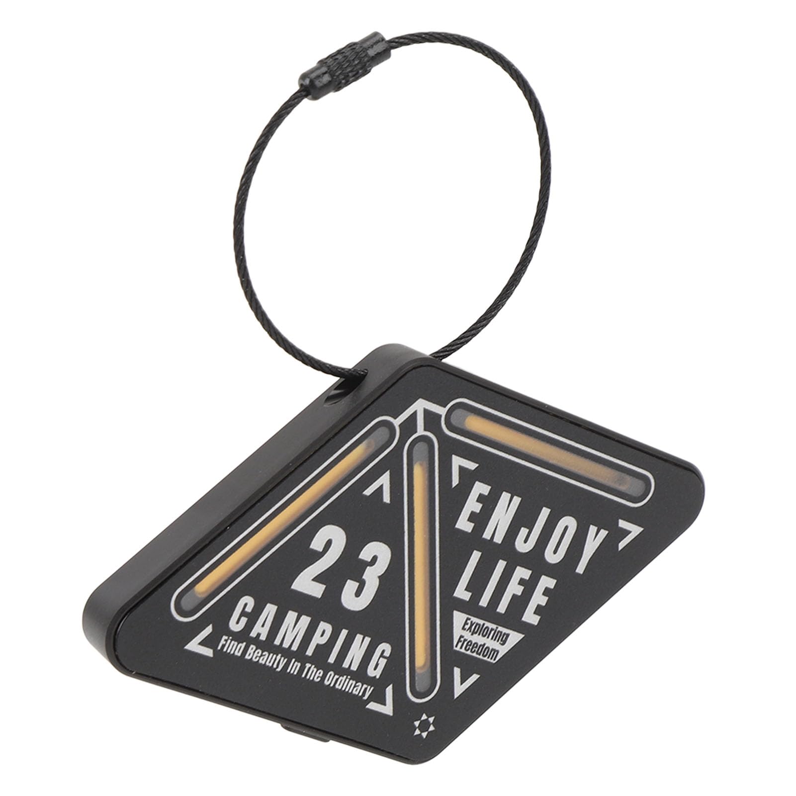 Night Riding Warning Light, Rechargeable Lightweight Cycling Warning Light Magnetic for Camping