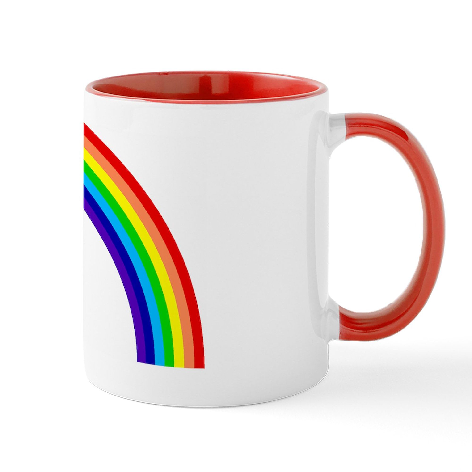 CafePress Rainbow Mug 11 oz (325 ml) Ceramic Coffee Mug