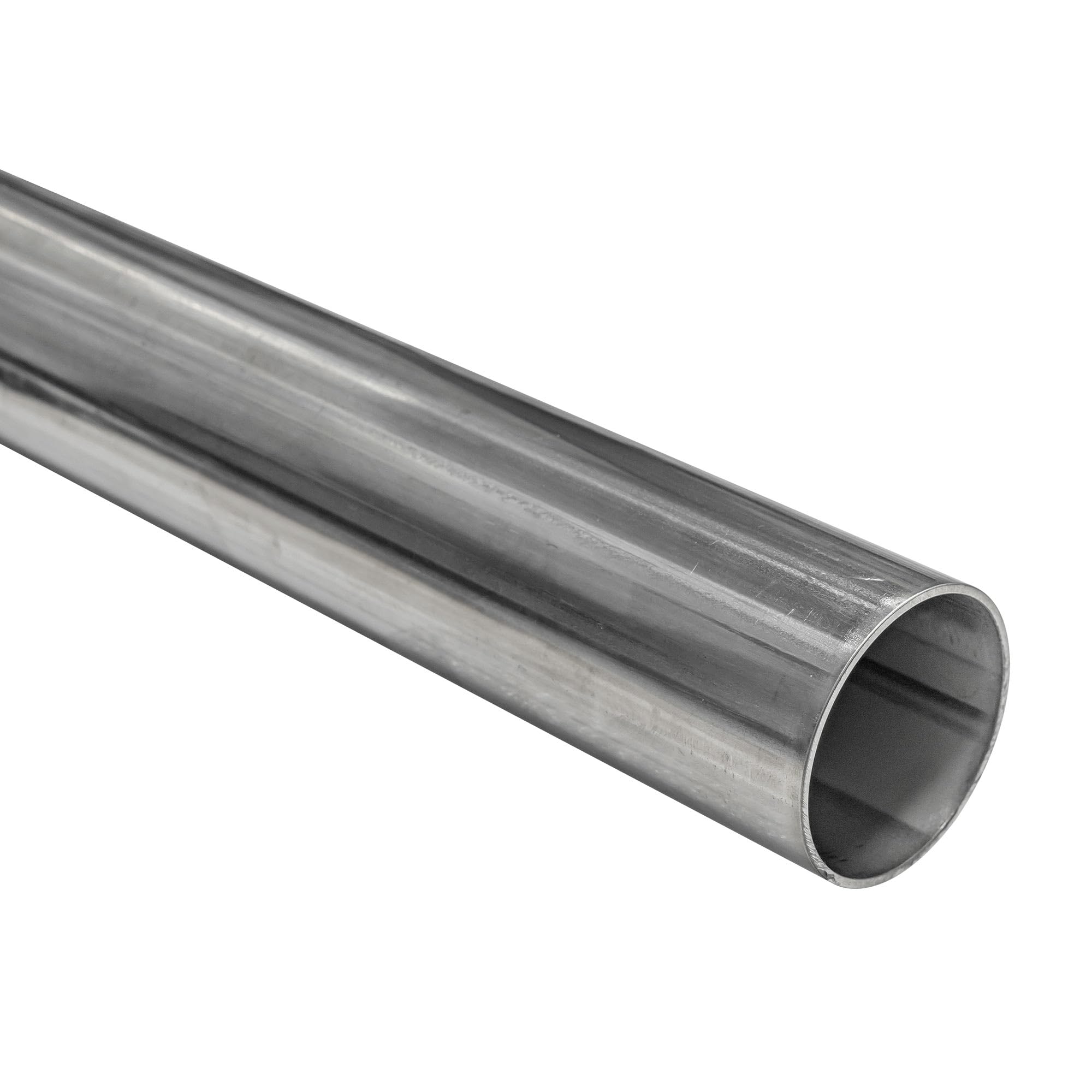 1-1/2" OD 304/304L Stainless Steel Tubing, 16 Gauge (.065), Welded, A269, Mill ID, Bright Annealed OD - 3' Length