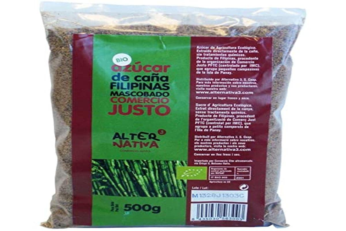 AZUCAR CAÑA MASCOBADO BIO 500G