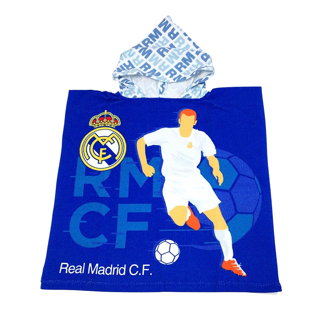 Serviette Real Madrid modèle 7 idéale pour la plage, la piscine et les séances de sport