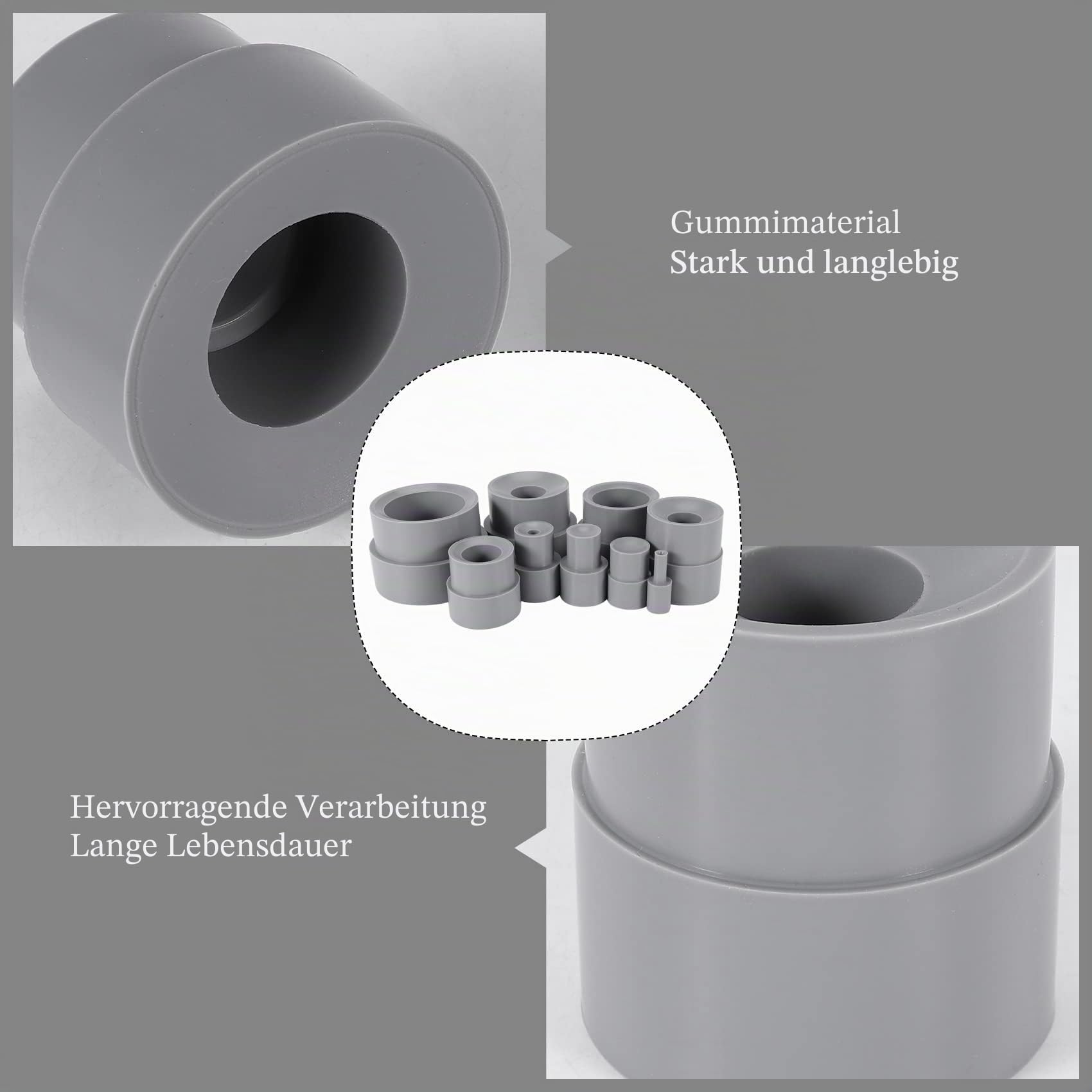9-teiliges Objektiv-Reparaturwerkzeug-Set für Fotostudio-Zubehör Gummi, zur Entfernung von Ringen, 8-83 mm