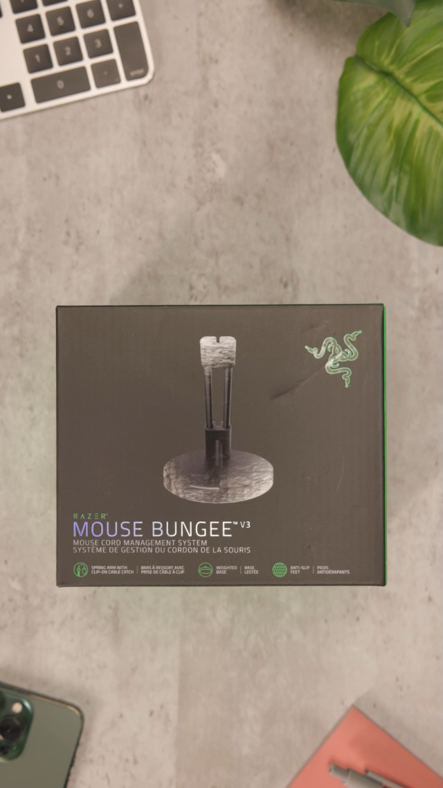 Amazon.com: Razer Gaming Mouse Bungee V3: Drag-Free Wired Mouse