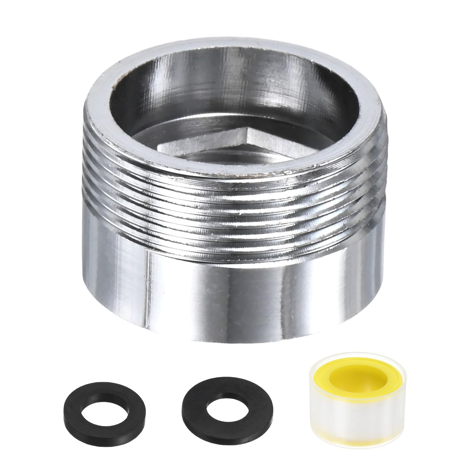 M METERXITY 1-Pack Faucet Adapter, M20 Female to M22 Male, for Kitchen