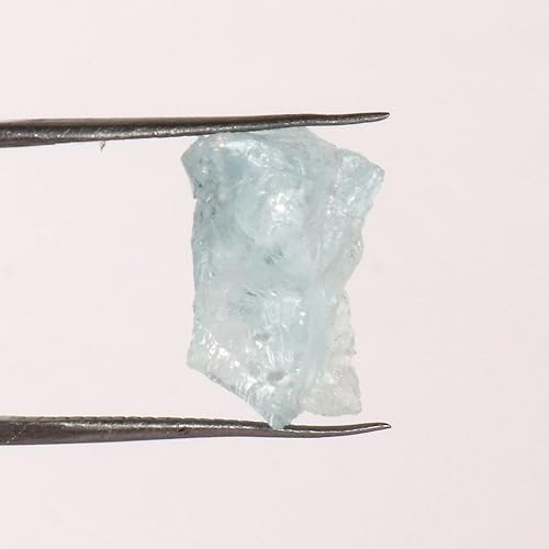 Miniatura 3 de GEMHUB Aguamarina azul natural aprox. 6.00 Ct. piedra de aguamarina áspera extraída de la tierra para joyería, Gema, Brasil - Aguamarina