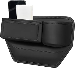 Car Seat Gap Organizer, Car Gap Organizer Bilsidesstol Gap Filler Organizer | Fordonslagringslösning för vägresor, affärsresor och stadskörning, rymdsparande design för familj