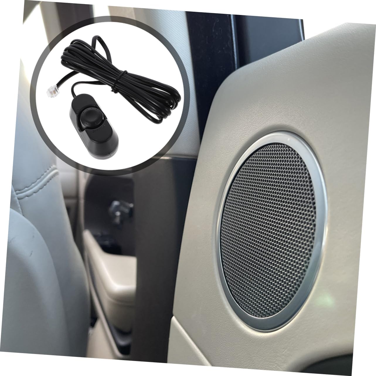 2pcs Car Amplifier Volume Controller Remote Volume Control Knob for Car Subwoofer Easy to Use
