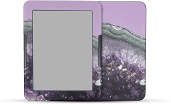 Tablet Skin Compatible with Barnes & Noble Nook GlowLight 4 2021 - Amethyst Agate - Premium 3M Vinyl Protective Wrap Decal Cover - Easy to Apply | Crafted in The USA by MightySkins