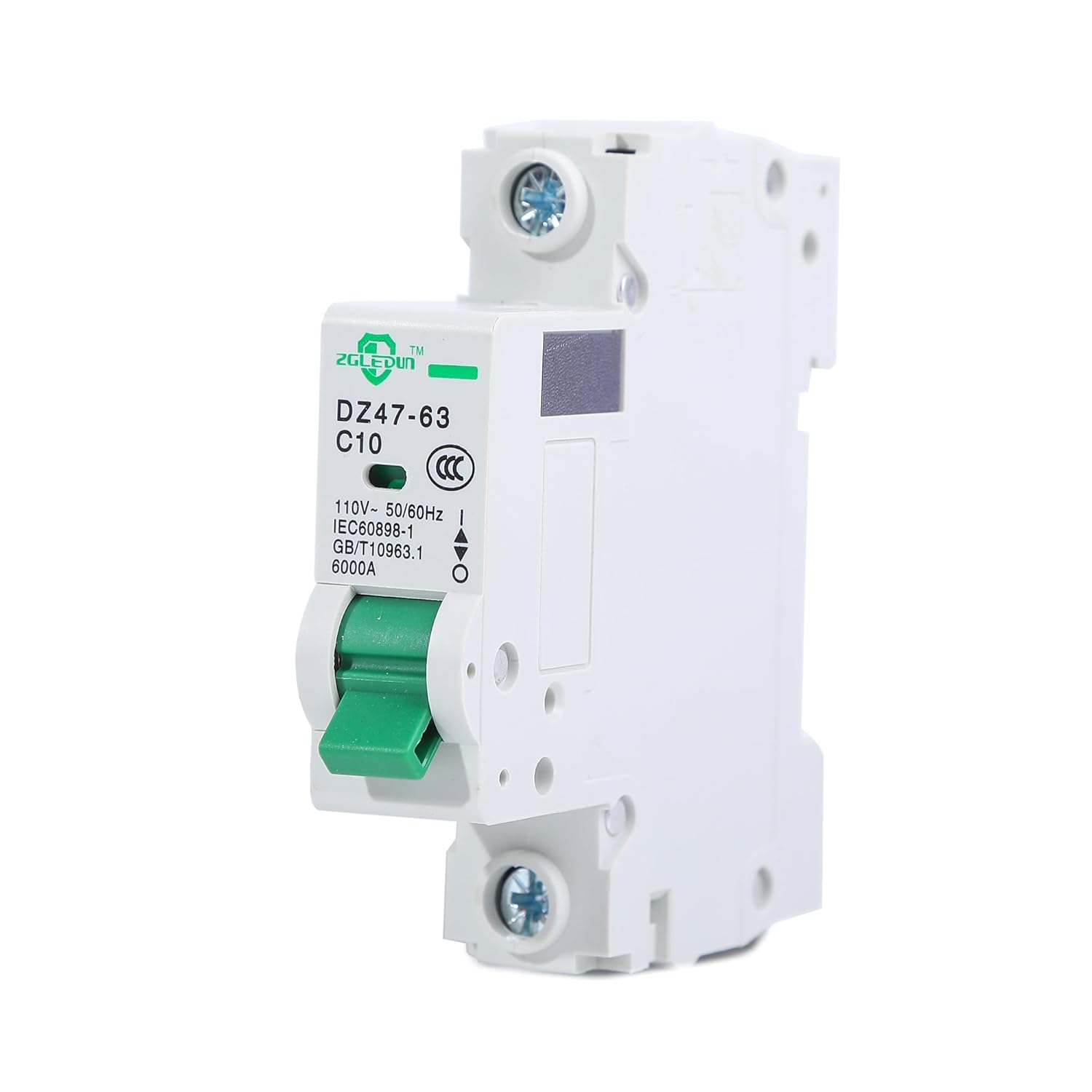 Miniature Circuit Breaker - 4 Pcs 110V/240V MCB Din Rail DZ47-63 Mini Home Circuit Breaker 1 Pole 16A, AC Solar MCB