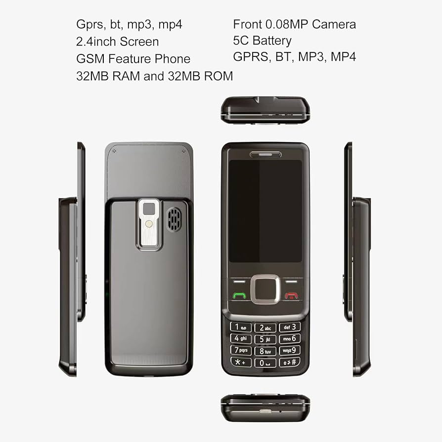 Amazon | ロック解除スライダー電話、100〜240V 1200mAh