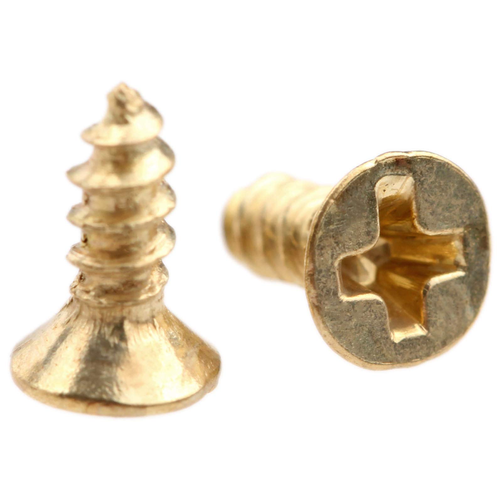 Dophee 20Pcs Vintage Small Hinges Screws for Jewellery Box 0.94"x 0.71" Gold 4