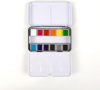 Prima Marketing Prima Confections Patelnie akwarelowe 1-The Classics, inne, wielokolorowe, 12 sztuk (1 szt.)