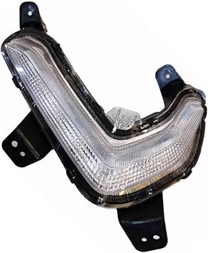 Compatible with Kia Stonic KX1 2019-2023 Car Accessories Front Bumper Daytime Running Light DRL Day Fog Lamp Driving Assembly