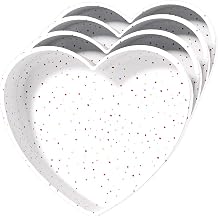 saphe Silicone 10 Inch Cake Pans - Heart Shaped Baking Molds, Set of 4 Cake Molds for Cake, Cheesecake, Rainbow Cake heart shaped