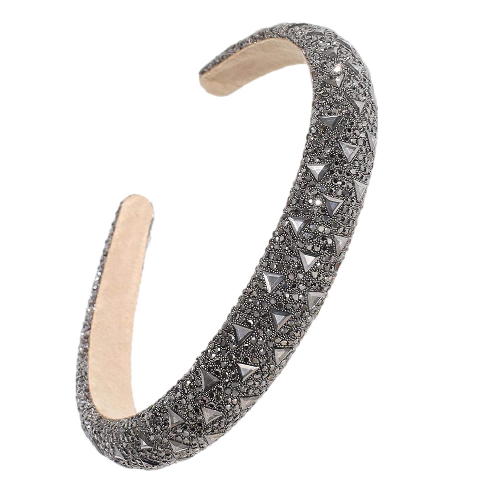 YUXITA Elegant Rhinestones Headbands Fashion Hair Accessory Party Hair Ornament Hairband For Weddings Parties Daily Wear