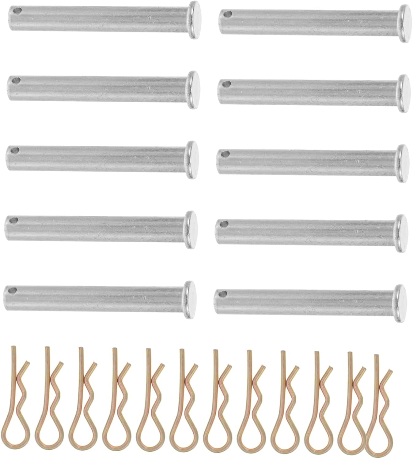 Mikikit 40pcs Scaffolding Lock Pins Scaffold Coupling Pin Scaffold for Welding Locking Hardware Equipment Part