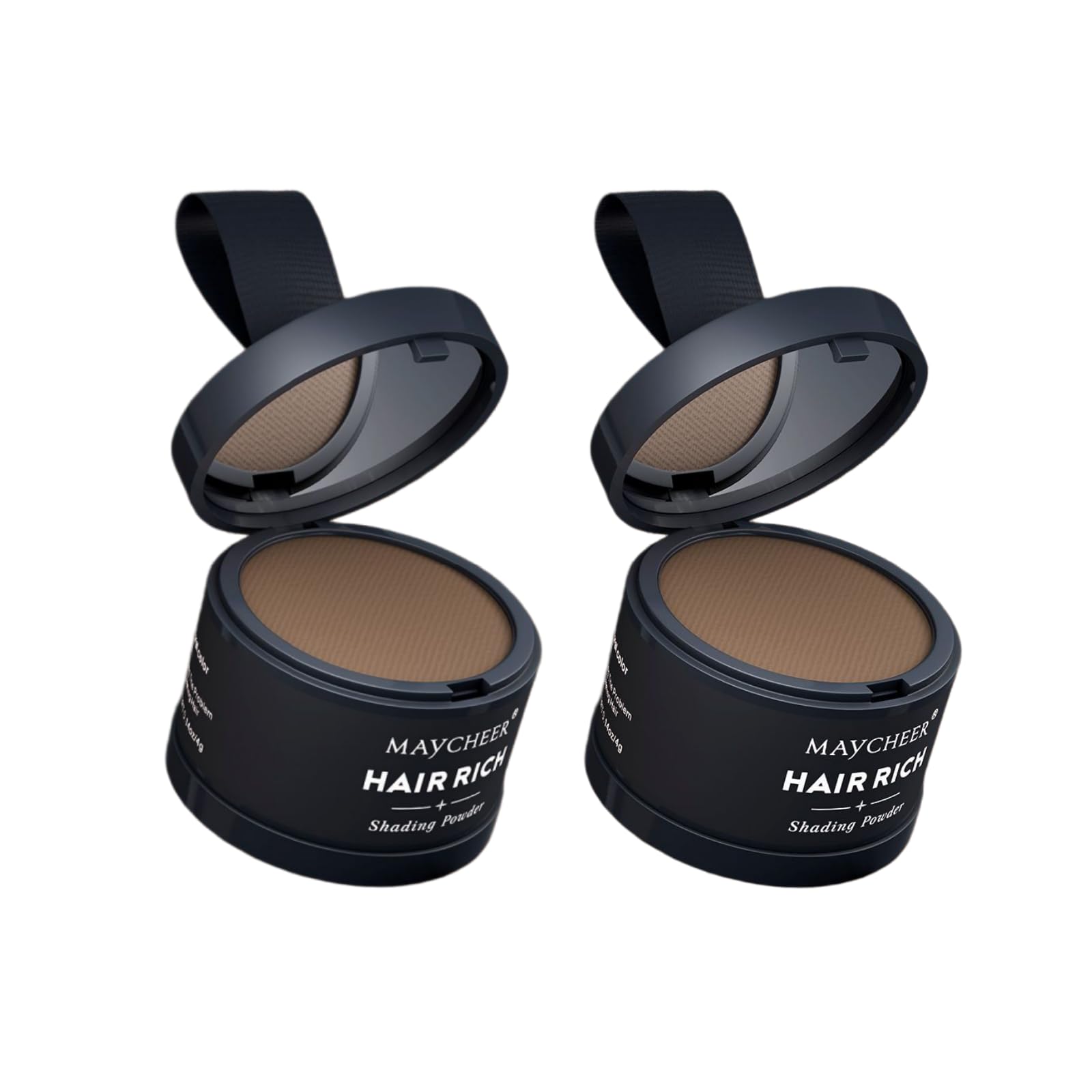 Watch Me Out Haarkaschierer,Haaransatz Concealer Puder,Wasserdicht Schweißfest Haarverdichtungspuder,Natürliches Haar Make-up zum Kaschieren von lichten Haaren,Schont Das Haar
