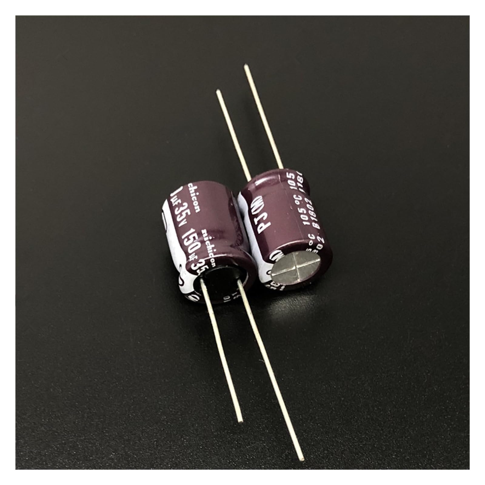 Condensateur électrolytique en aluminium 150uF 35V de qualité supérieure pour audio
