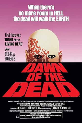 HSE Amanecer de los muertos - Póster de George A. Romero