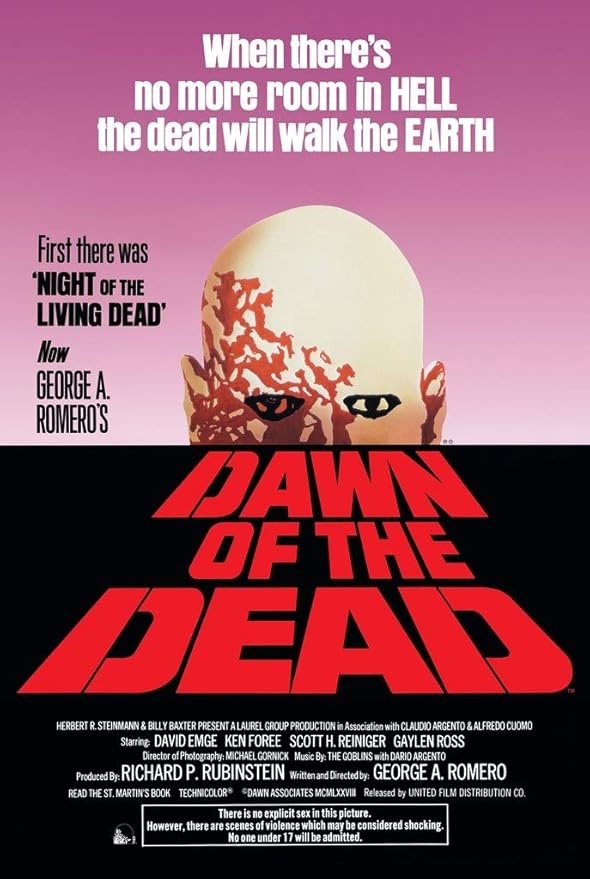 Netflix trifft mit neuem Erfolg genau den Schnitt: Wake, Corpse: A Knives Out Mystery 9 61mMuivI9TL. AC SY879 HSE Dawn of The Dead George A. Romeros 24x36 Poster