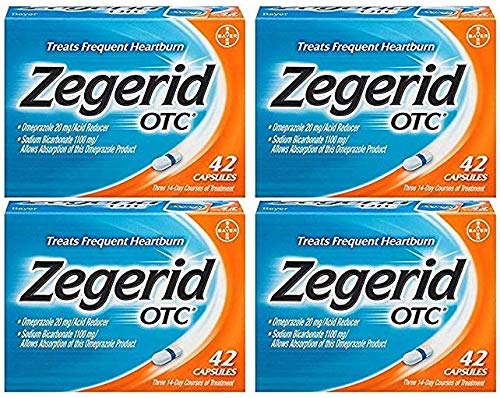 Zegerid OTC Capsules, 42-count (4 Pack) Ko#xD
