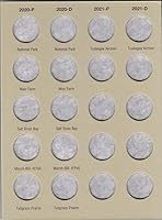 Vista 7 de H.E. Harris & Co. US Washington National Parks Quarter Coin Folder Two Volume Set P & D 2010 – 2021#2880,2881