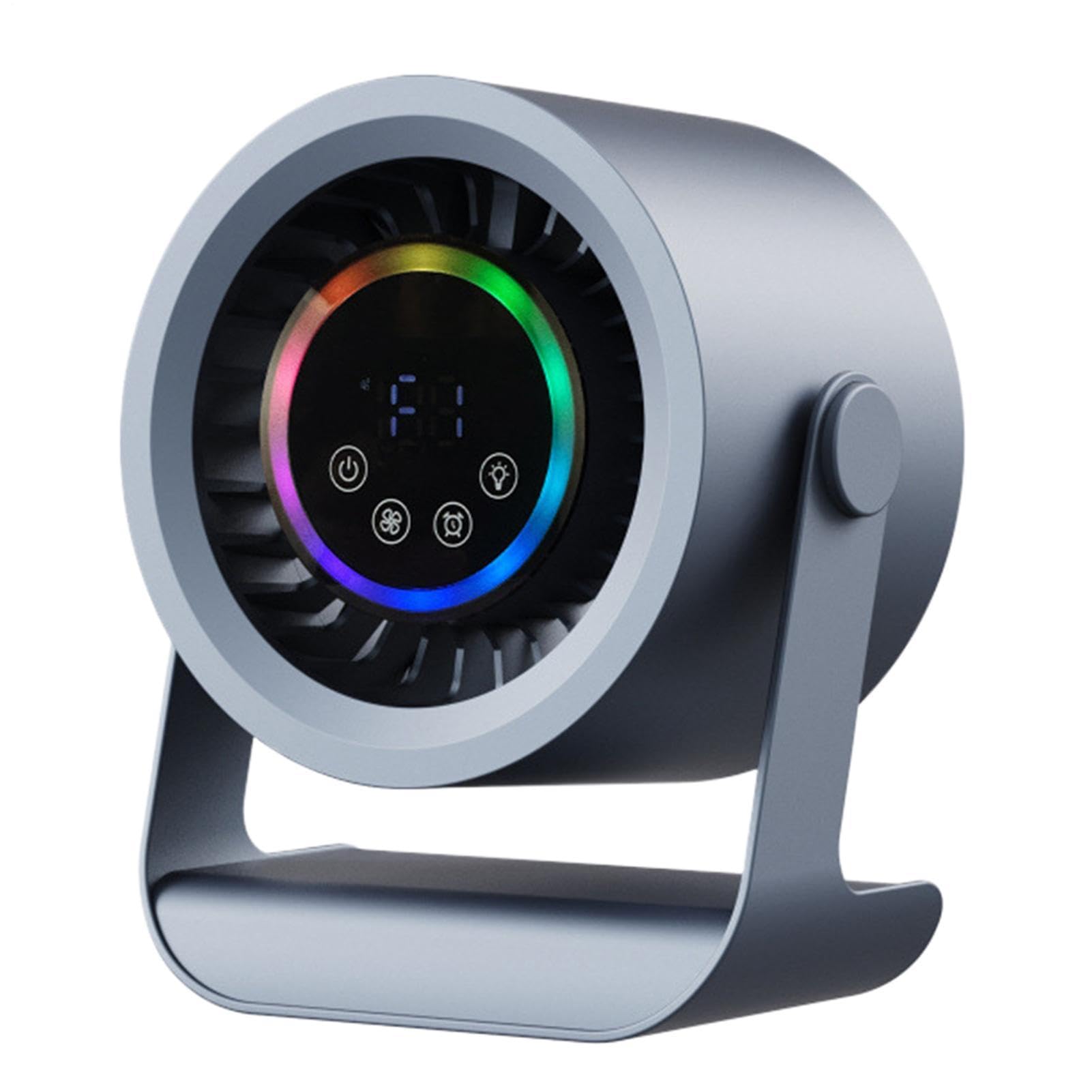 Petits ventilateurs bureau personnels silencieux rechargeables 3 vitesses