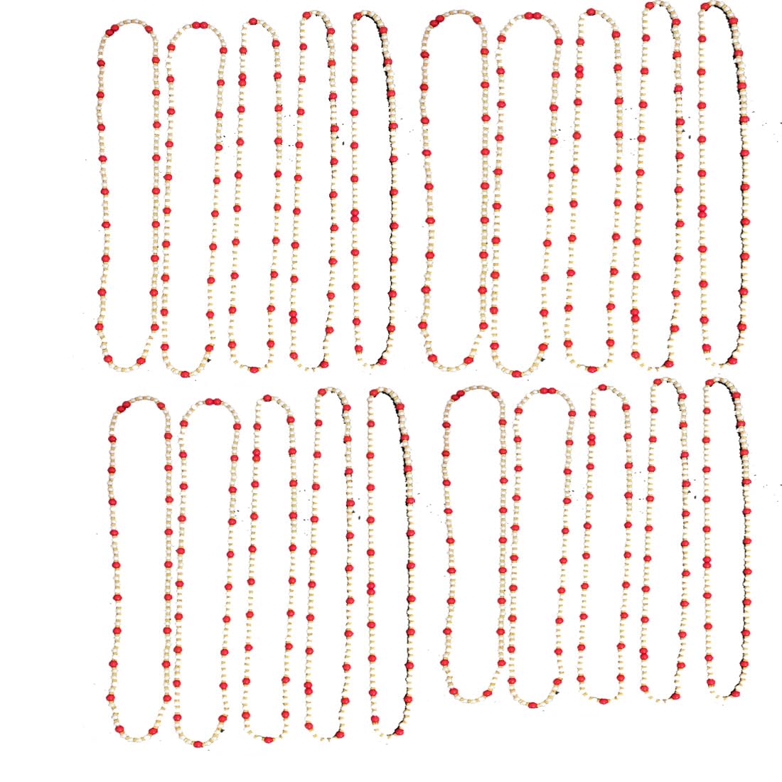 PRIDE TREND Swagat mala Single Layered Traditional Dulha Moti Mala with Beads Maharaja Haar/Groom Necklace for Men