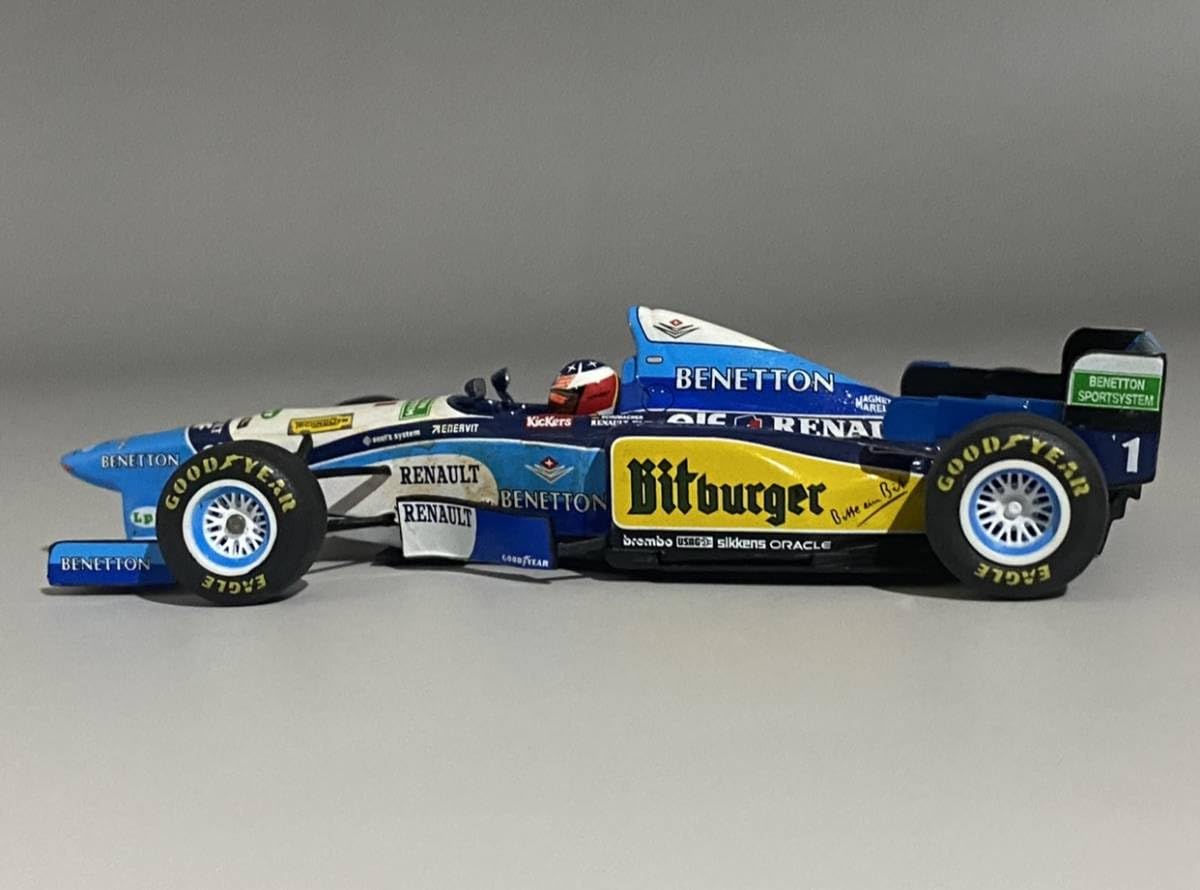 Amazon | champs 1/43 F1 Benetton Renault B195 Michael Schumacher