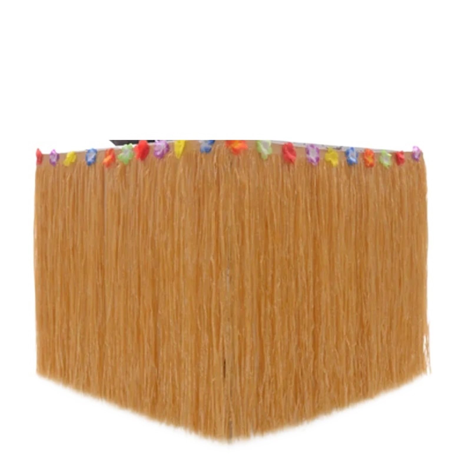 Party-Tischrock-Dekoration, Party-Tischröcke, Mehrfarbig, 276 x (30–75) cm(Yellow,276x30CM)