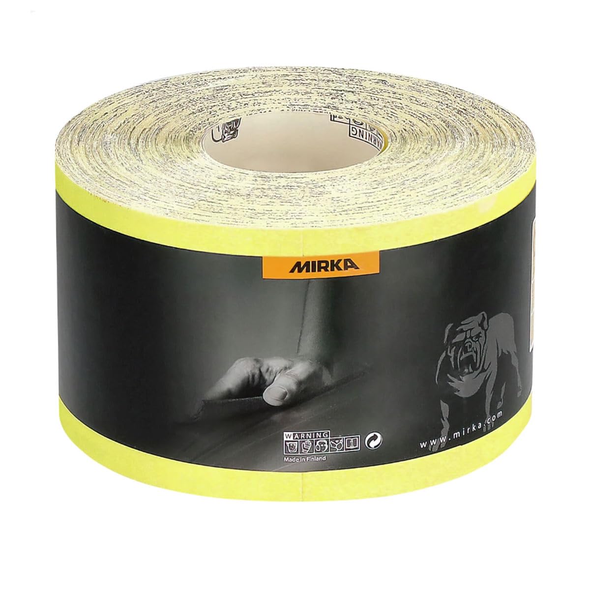 Mirka Yellow Oxide Sandpaper Roll 240 Grit 50m