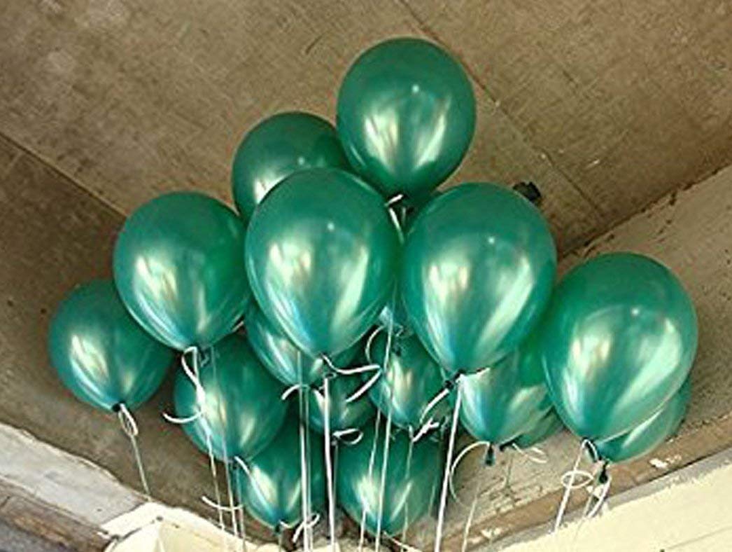 SNU 10 Inch (Pack of 50) Metallic Balloons for Birthday Decoration, Decoration for Weddings, Engagement, Baby Shower, 1st Birthday, Anniversary Party, Theme Party, Office Party