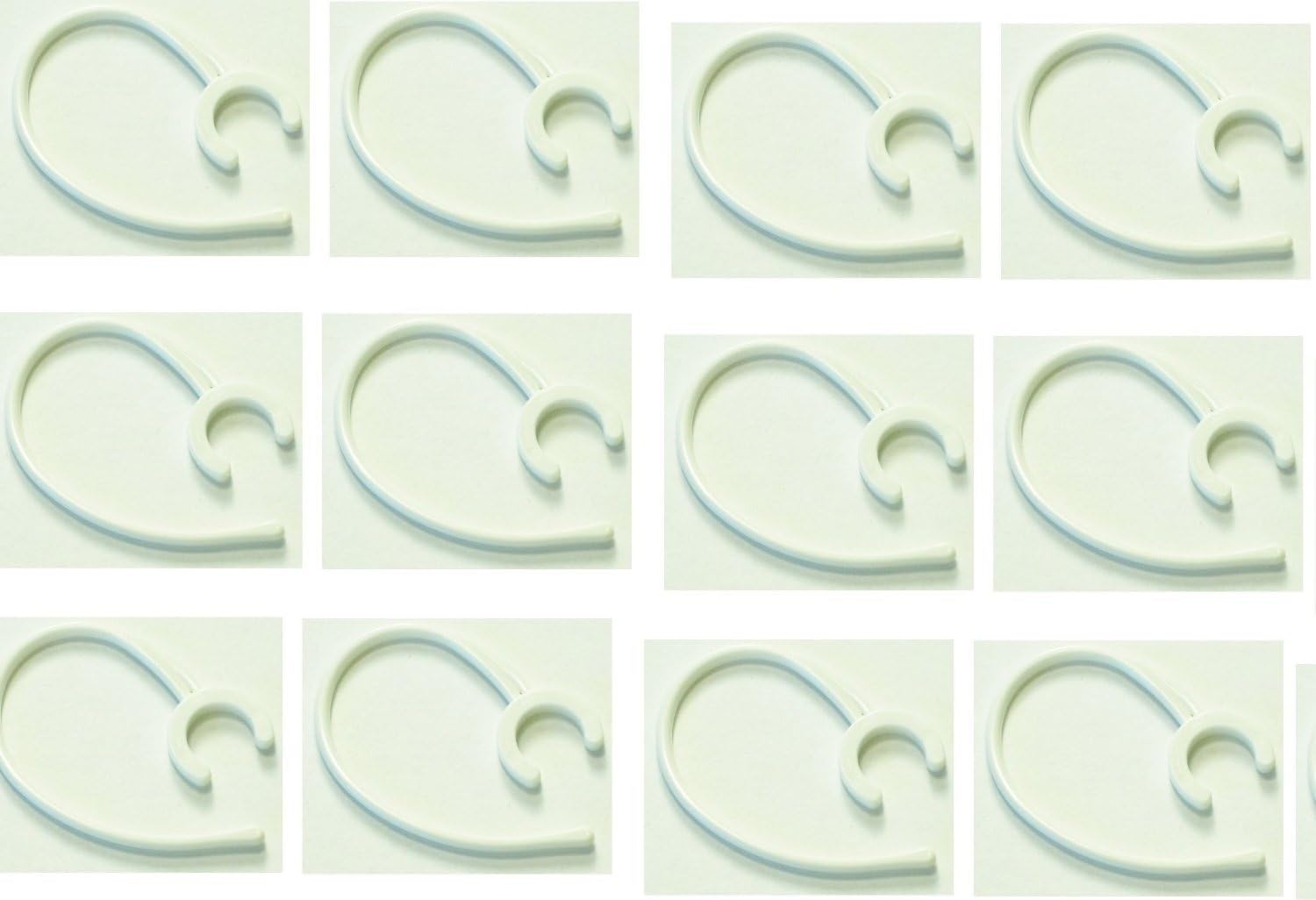 GadgetBRAT samsung hm1900 12 Replacement Ear Hook Compatible with Samsung for Bluetooth Headsets Plus Raspberry (White)