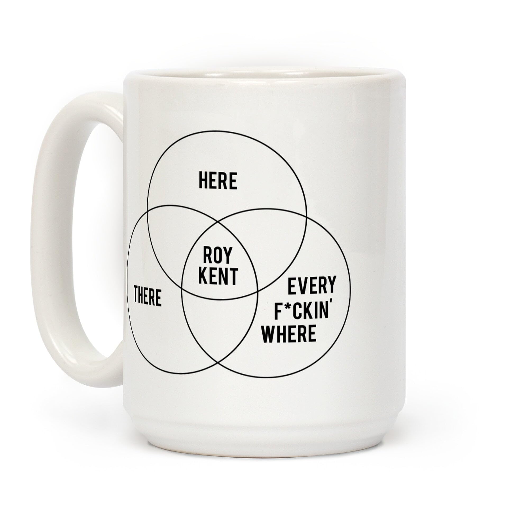 DPgUfPV Roy Kent Coffee Mug - Unique Coffee Mugs for Coffee Lovers, Roy Kent Mug as Motivational Mug & Inspirational Coffee Mugs, Dishwasher Safe Novelty Coffee Mugs for Women & Men, 15oz