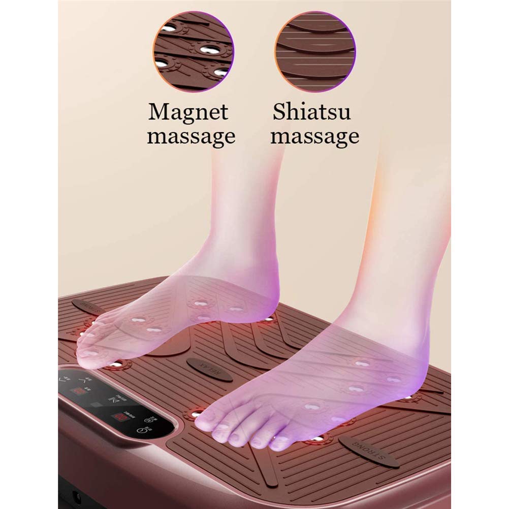 Macchina per esercizi con vibrazioni Piastra vibrante per istruttori per fitness Macchina per dimagrire Attrezzatura per dimagrire Rigetto del grasso Piattaforma oscillante Scuotimento di tutto il cor